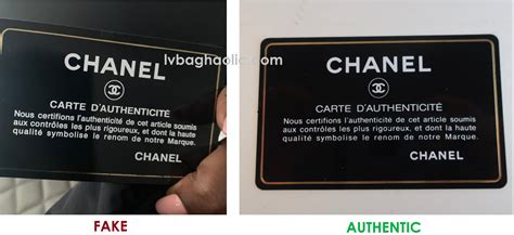 chanel led bag fake|authenticity card chanel.